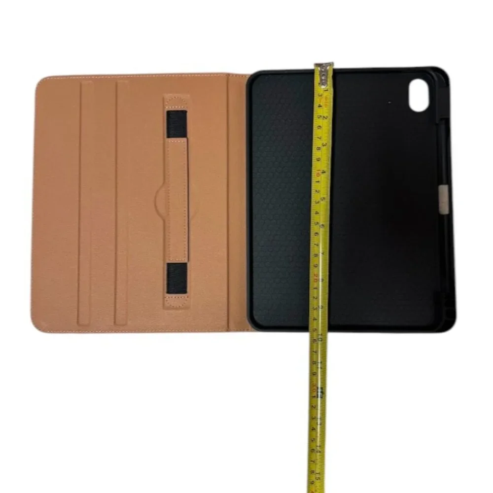 DTTO Navy Blue iPad Tablet Folio Case Stand Cover w/ Elastic Strap